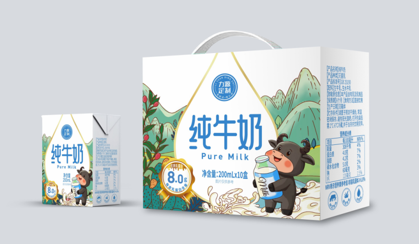 力源定制純牛奶（水牛奶款）